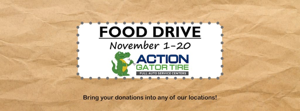 Food Drive November 1 - November 20